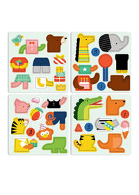 Party Animals On-The-Go Magnetic Play Set