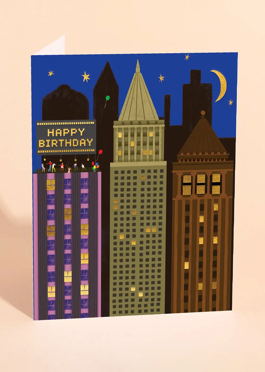 Big City Birthday Card
