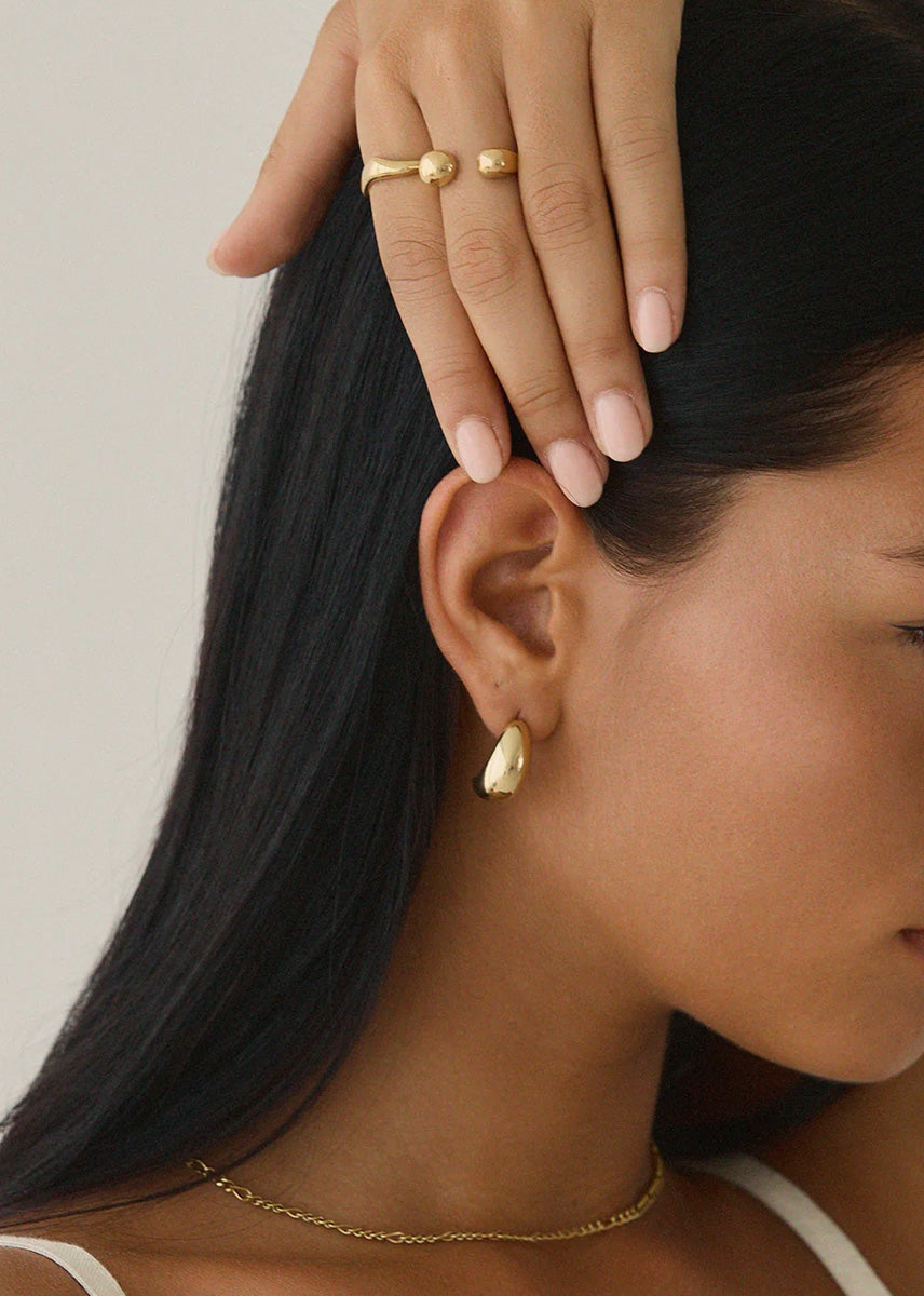 Antibes Earrings - Gold