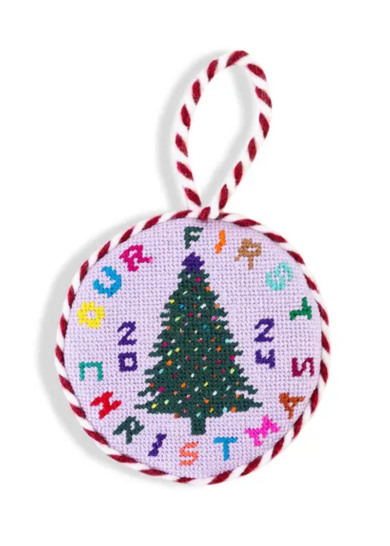 Our 1st Christmas Needlepoint Ornament