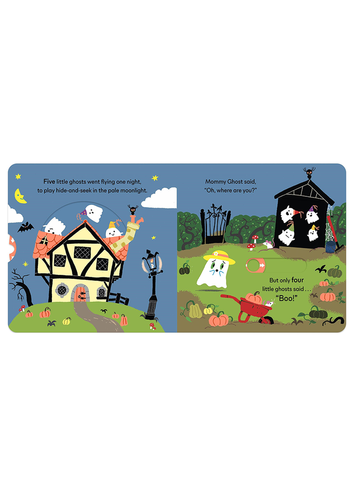 Five Little Ghosts Book