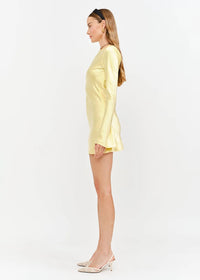 Palermo Mini Dress - Butter Yellow