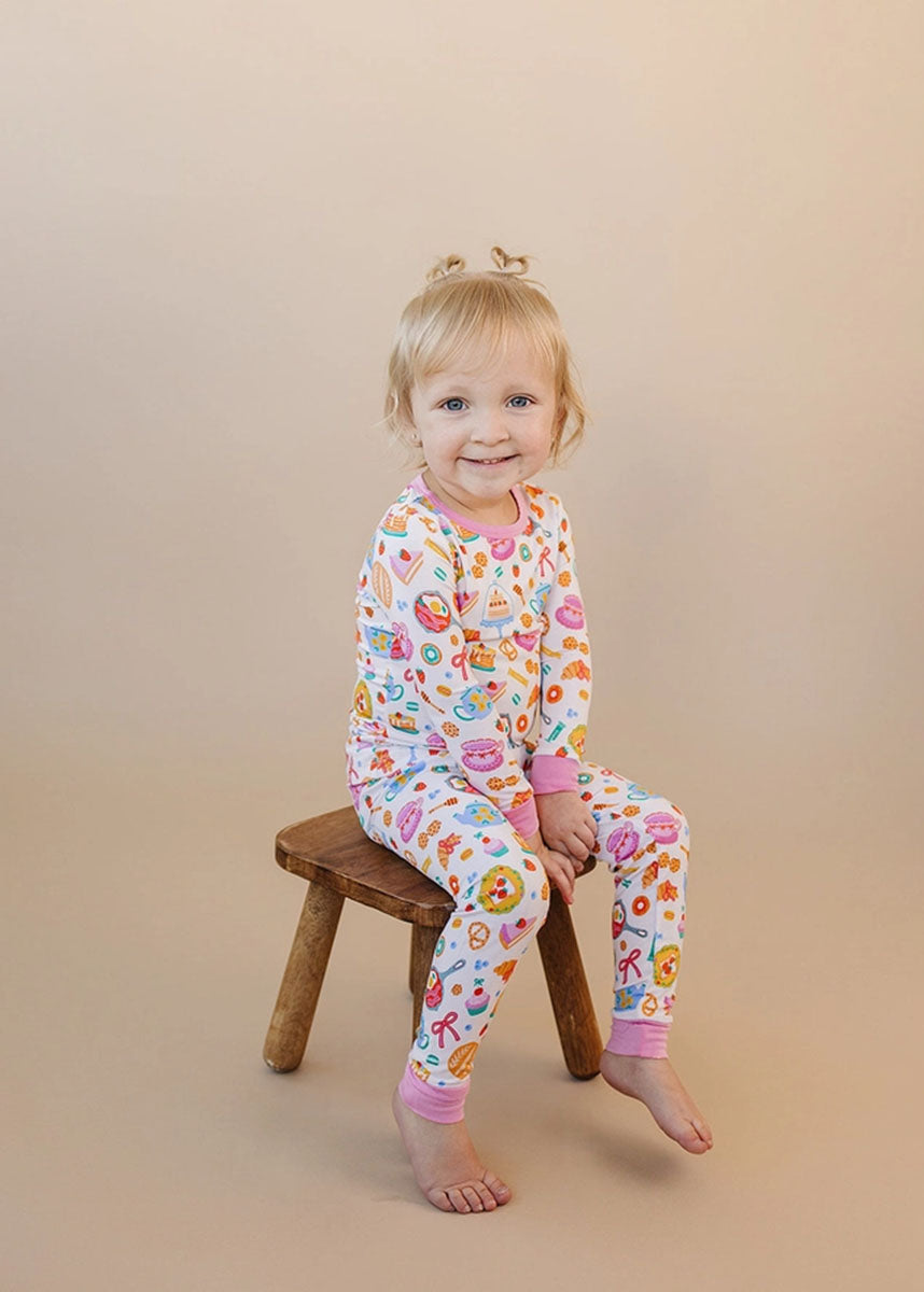 Breakfast Whimsy Bamboo Two-Piece Set