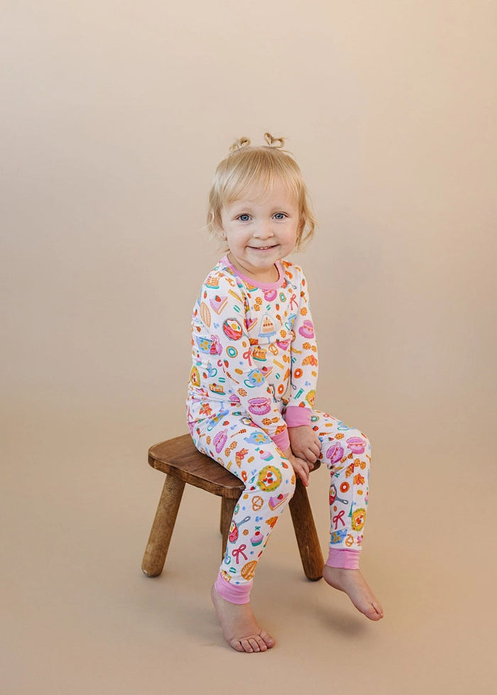 Breakfast Whimsy Bamboo Two-Piece Set
