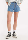 Levi's '80s Mom Patch Pocket Shorts - In Patches