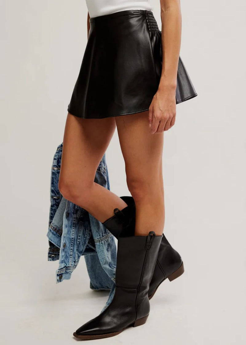 Paradise Found Vegan Skort - Black