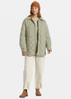 Transport Snap Front Shacket - Seagrass