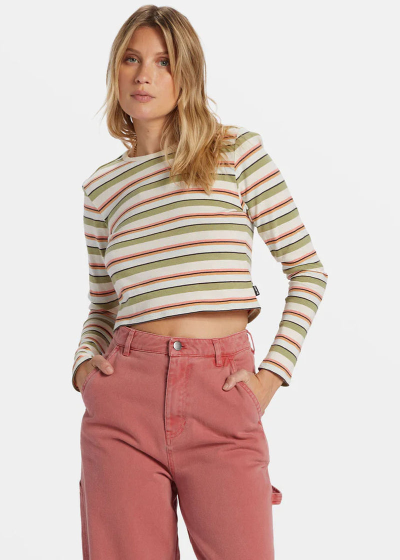 Tommy Stripe Long Sleeve - Weeping Willow