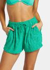 Loosen Up Shorts - Tropical Green