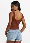 Hot Shot Knit Tank - Toasted Coconut