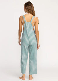 Pacific Time Jumpsuit - Blue Fog
