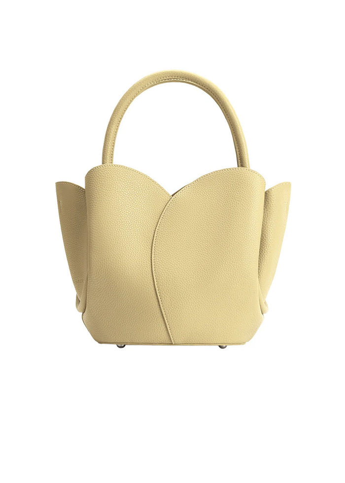 Tulip Handle Bag - Yellow