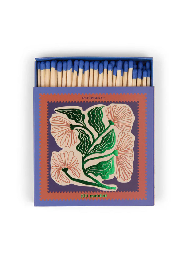 Jumbo Matchbox - Floral