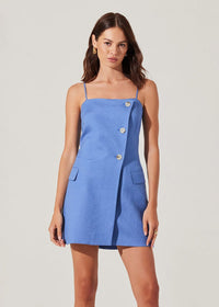 Azria Mini Dress - Blue