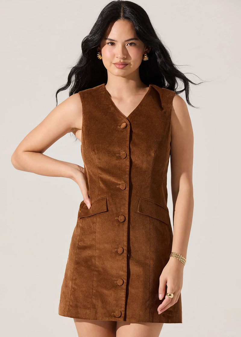 Gisselle Mini Dress - Camel