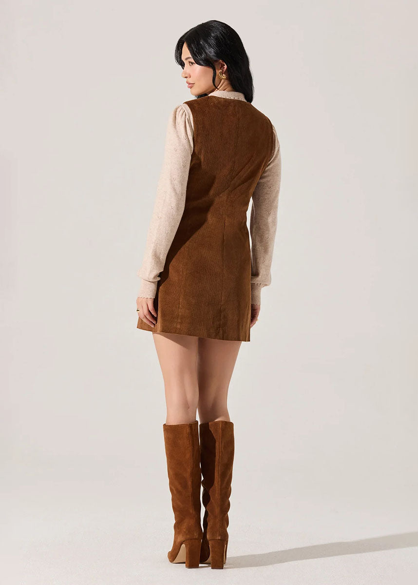 Gisselle Mini Dress - Camel