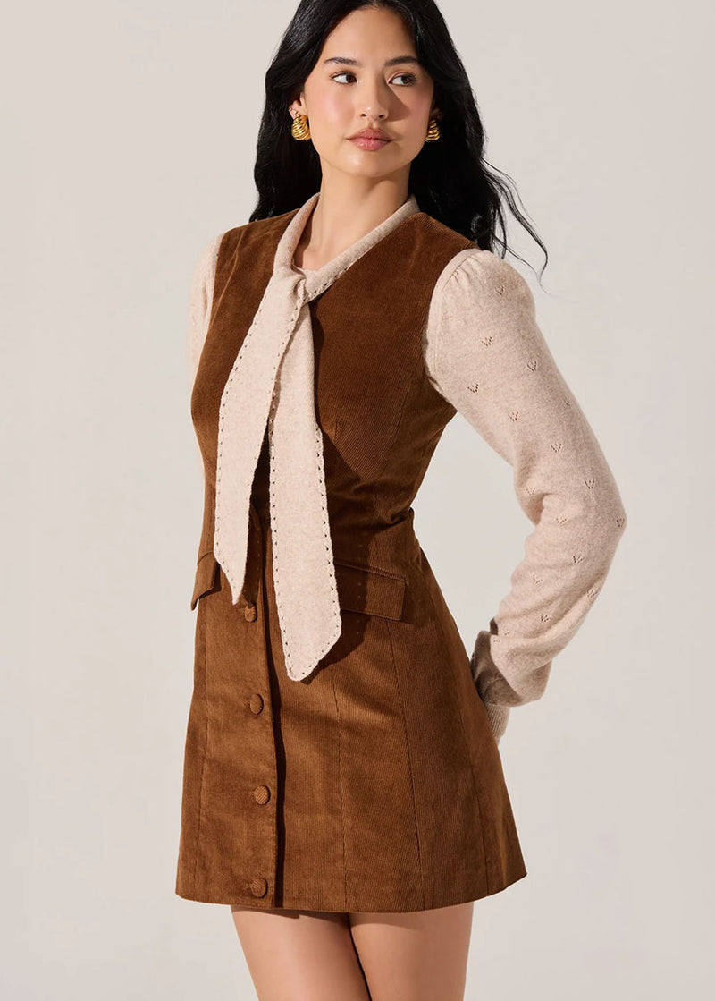 Gisselle Mini Dress - Camel