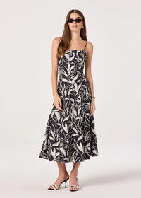 Trisha Dress - Black Floral
