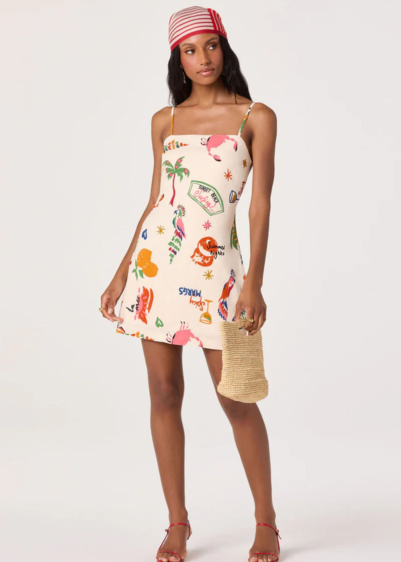 Valencia Mini Dress - Island Sketchbook