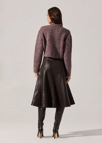 Sebille Cardigan - Lilac Olive