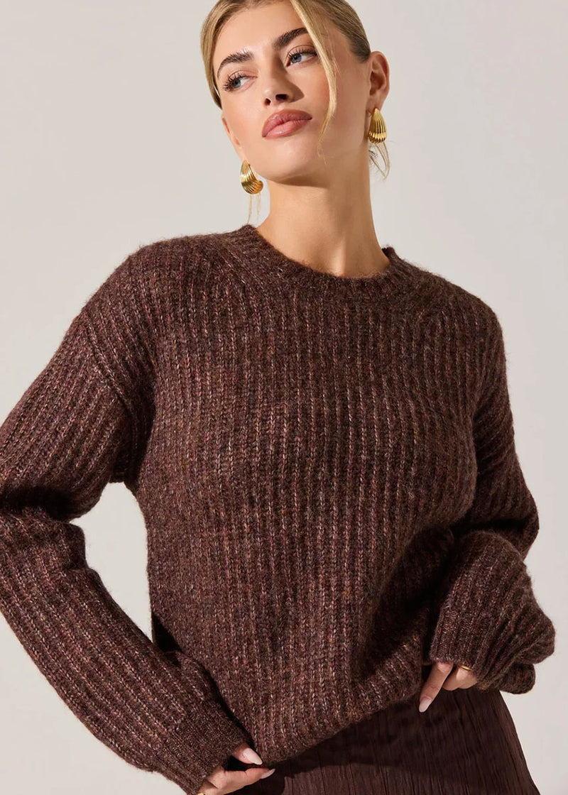 Archer Sweater - Brown Multi