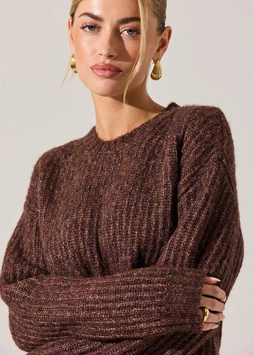 Archer Sweater - Brown Multi