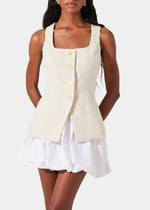 Brunelle Vest - Oatmeal