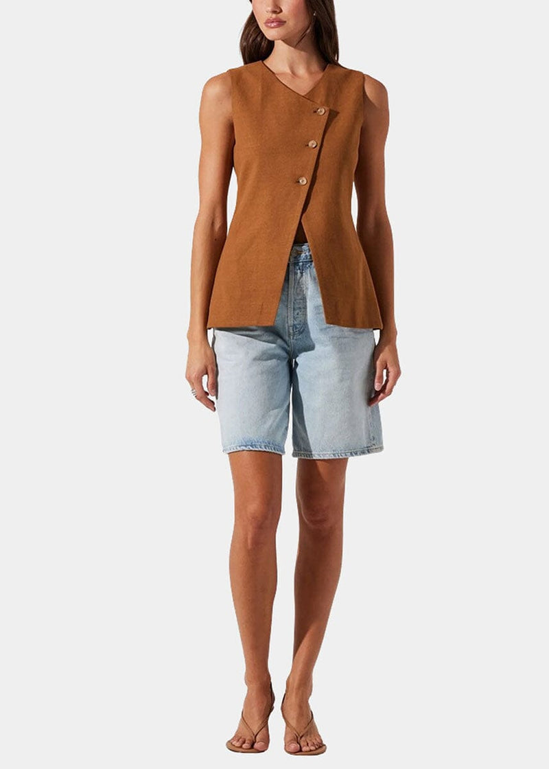 Sonja Vest - Brown