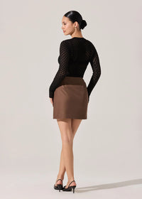 Dex Sweater Top - Black