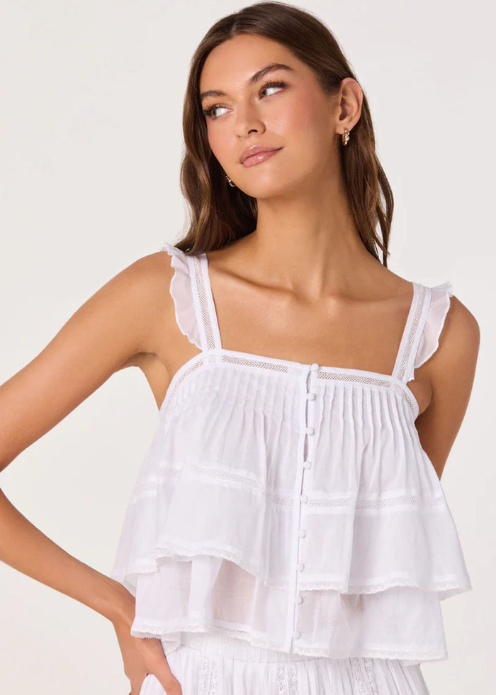 Delia Top - White