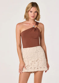 Ania Sweater Top - Brown