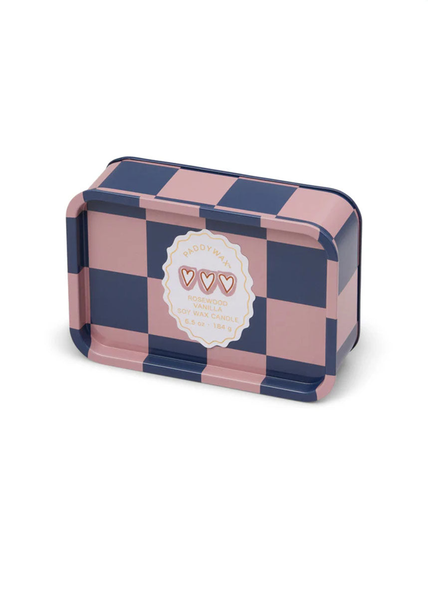 A Dopo Printed Tin Candle - Rosewood Vanilla - 6.5oz