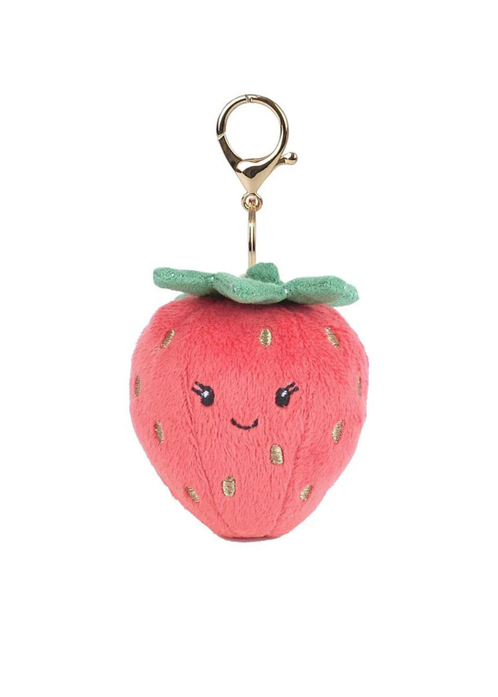 Sweet Strawberry Bag Charm