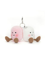 Amuseables Pair Of Marshmallows Bag Charm