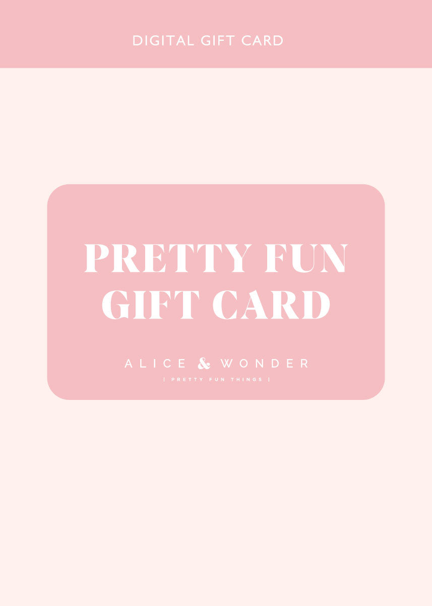 Digital Alice & Wonder Gift Card
