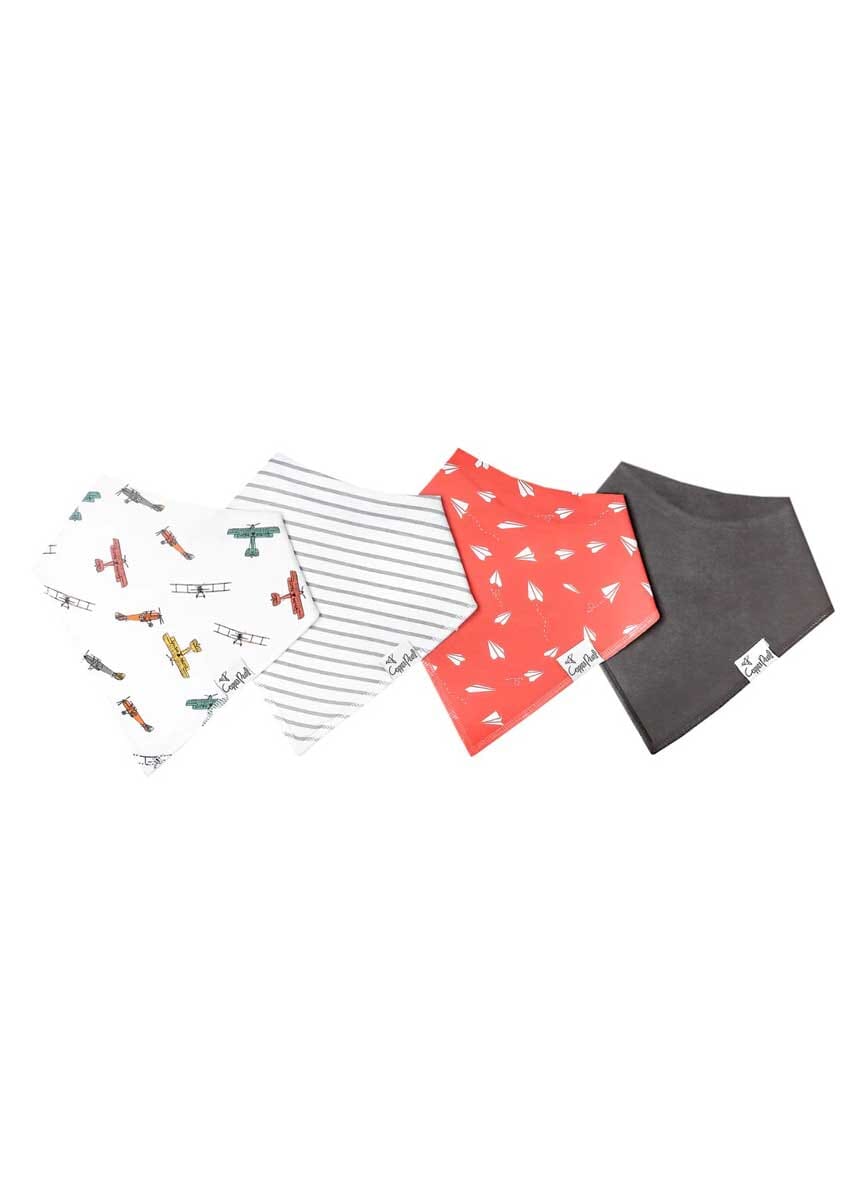 Ace Bandana Bib Set - 4-Pack
