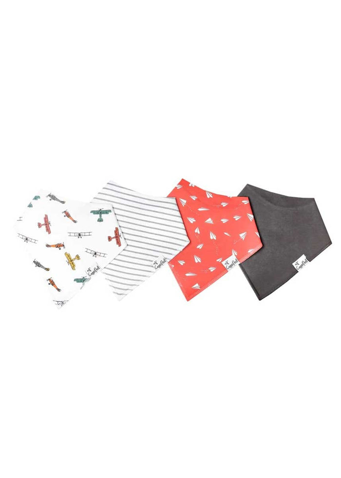 Ace Bandana Bib Set - 4-Pack