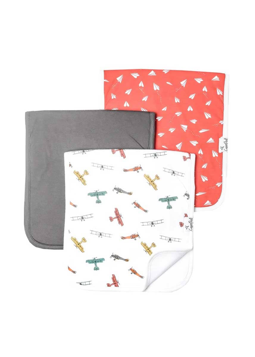 Ace Burp Cloth Set - 3-Pack