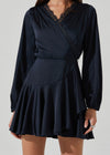 Aluma Dress - Navy