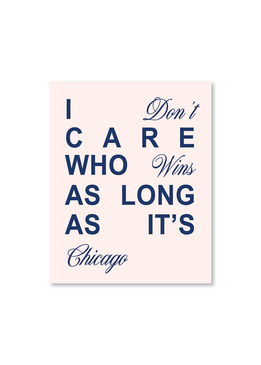 As Long As It's Chicago Sticker