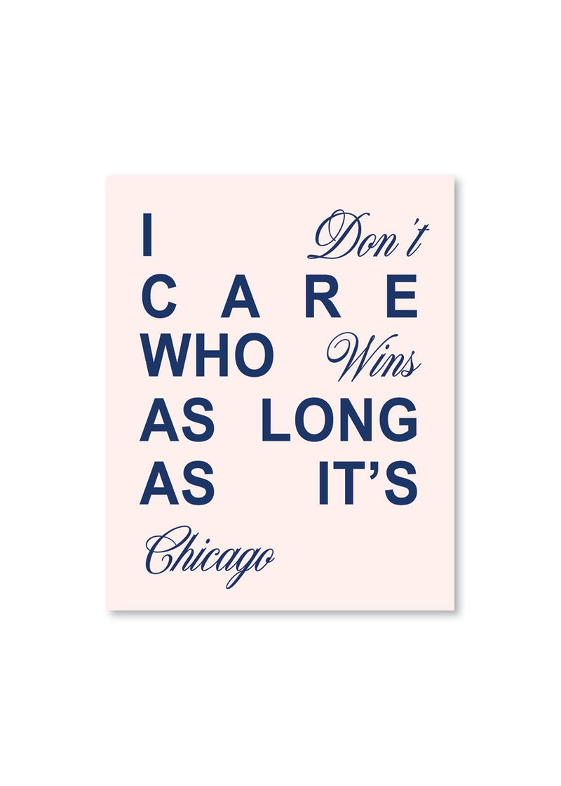 As Long As It's Chicago Sticker