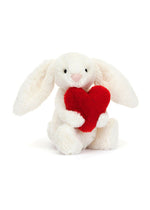 Bashful Red Love Heart Bunny - Little