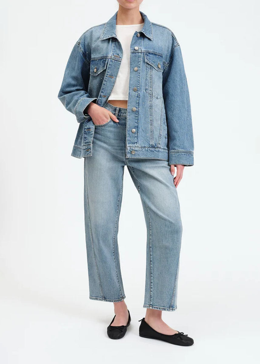 Beau Boyfriend Denim Jacket - Twinkle