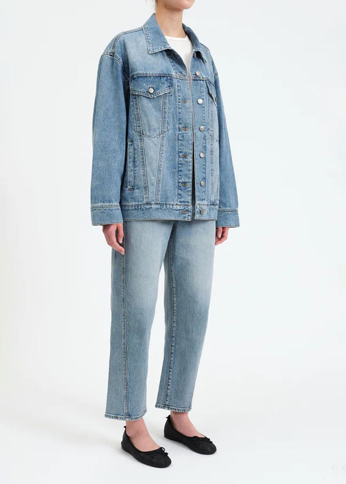 Beau Boyfriend Denim Jacket - Twinkle