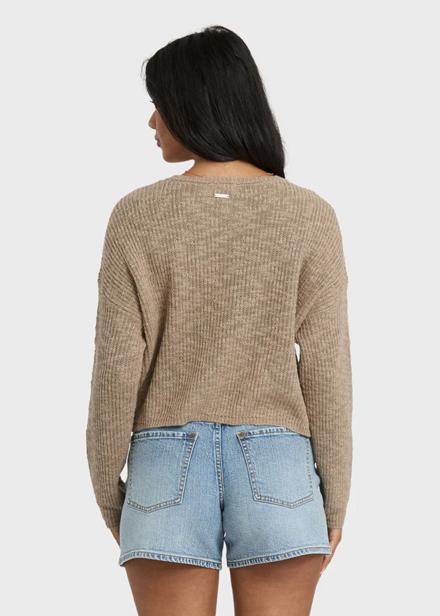 Daze Time Sweater - Oatmeal