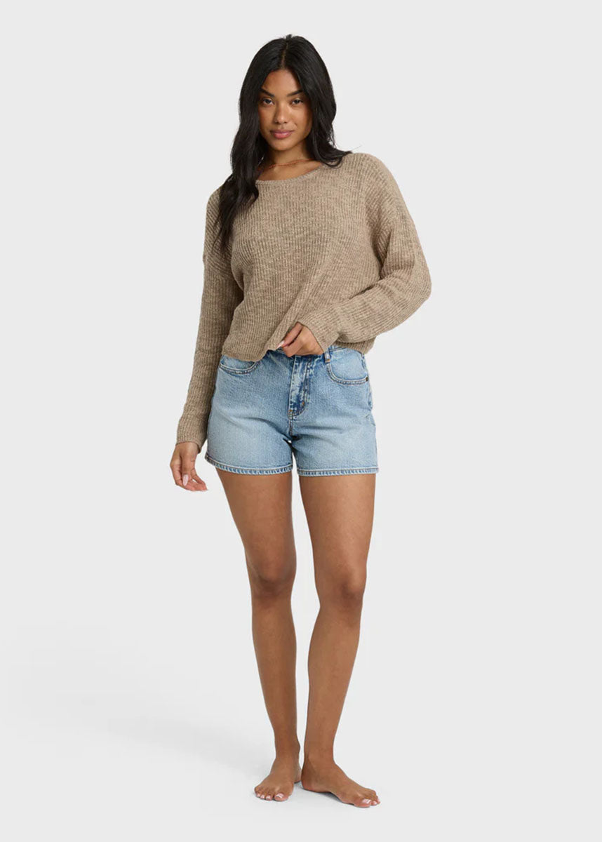 Daze Time Sweater - Oatmeal