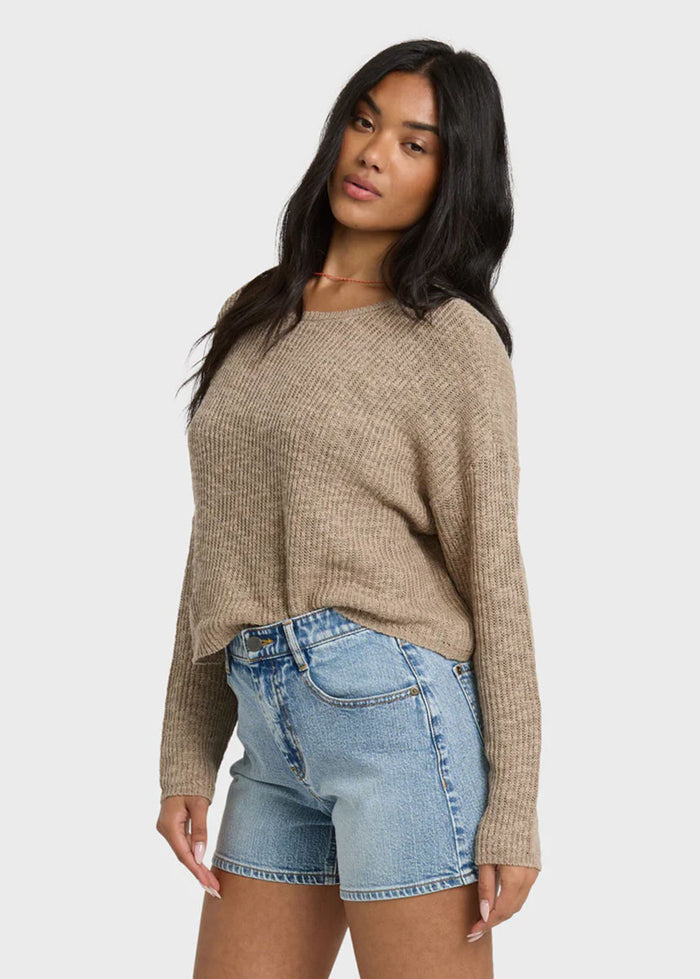 Daze Time Sweater - Oatmeal