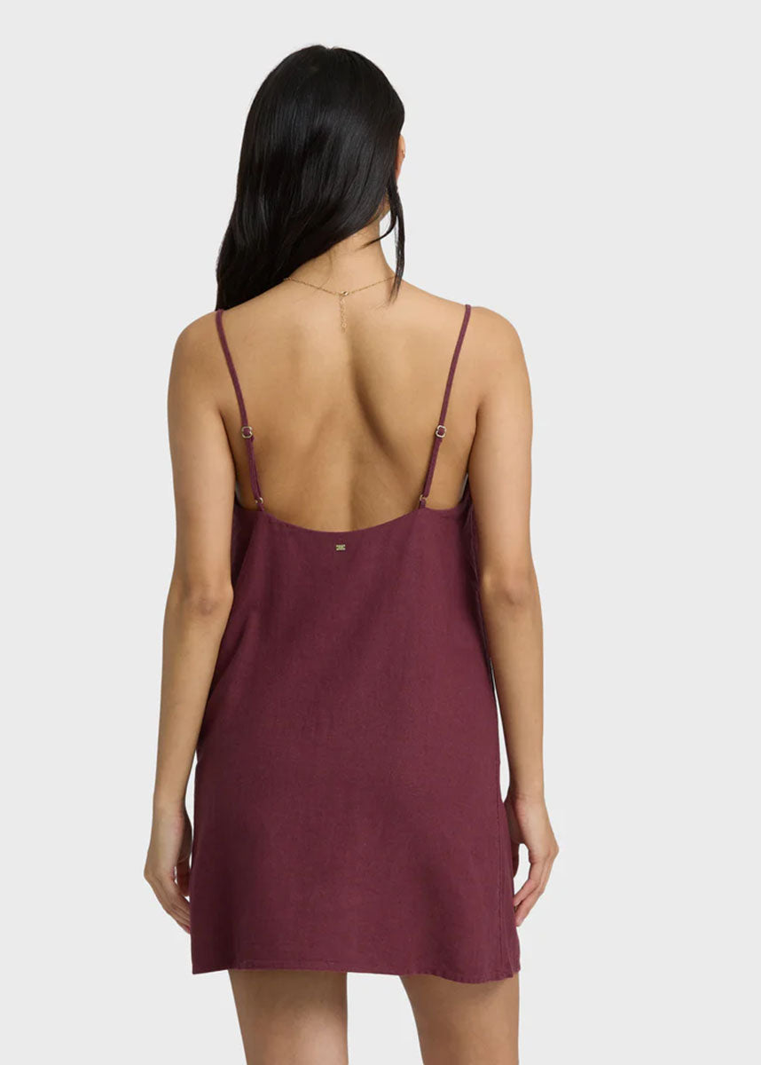 Summer Love Mini Dress - Red Dahlia