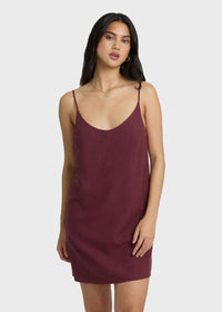 Summer Love Mini Dress - Red Dahlia
