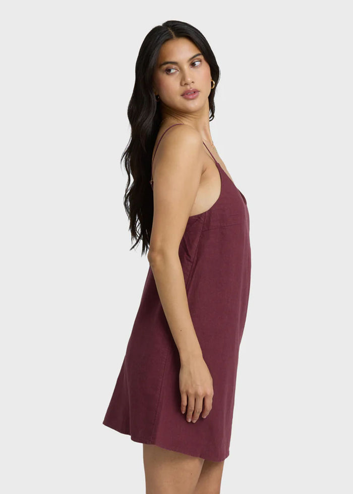 Summer Love Mini Dress - Red Dahlia